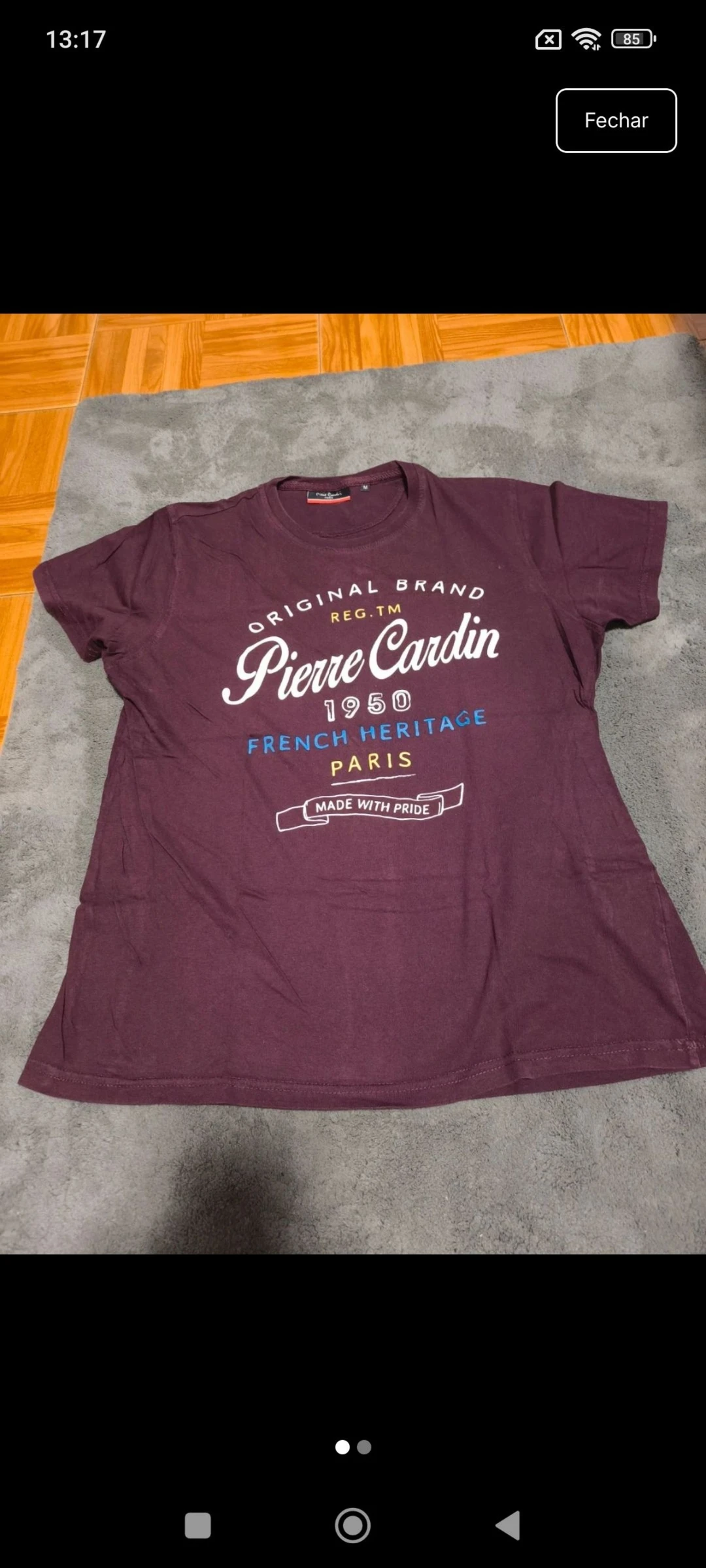 T-shirt pierre cardin 